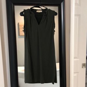 Michael Kors olive green dress